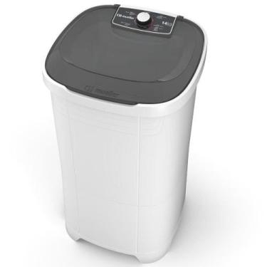 Imagem de Tanquinho de lavar roupa Mueller 14 kg semiautomático MLT14B, Branco, 