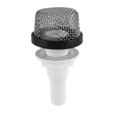 Imagem de QccHieUs Suporte de filtro com tela aeradora, peça de bomba Livewell, peça modificada de alto desempenho, confiável e resistente, acessórios de encanamento