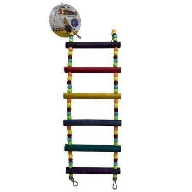 Imagem de Brinquedo Parquinho Calopsita Papagaio Periquito Agaponis Brinquedos A