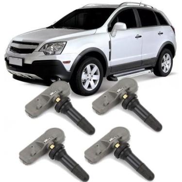 Imagem de Kit com 04 Sensor de Pressao do Pneu Tpms Captiva 2.4 e 3.6 V6 Apos 20