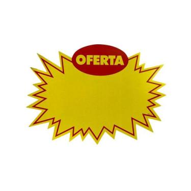 Imagem de Cartaz de Oferta Splash 30x41,5cm Papel Duplex 100 unidades - Casa Do 