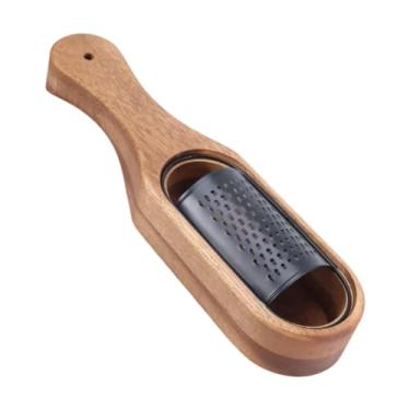 Imagem de YWJLQH Ralador de queijo ergonômico, fácil de limpar, de queijo sem esforço para chocolate, parmesão e limão, com Alça