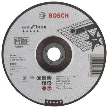 Imagem de Disco de Corte 7''x1/16''x7/8'' Best Aço Inox Bosch - 000097