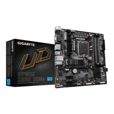 Imagem de Placa Mãe Gigabyte B760M DS3H LGA1700 DDR5 mATX