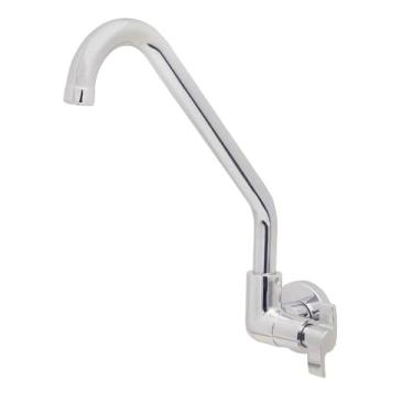 Imagem de 1168 c22 Torneira Cozinha Bica Movel Parede unica dn15-20