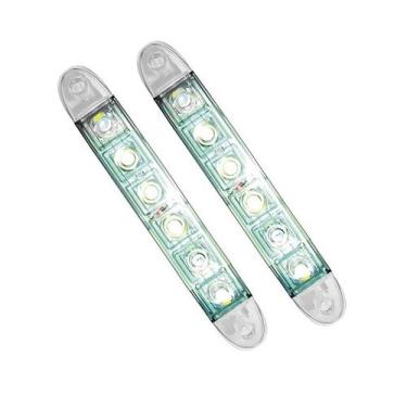 Imagem de Par Lampada Drl Parachoque 6 Leds - Dni