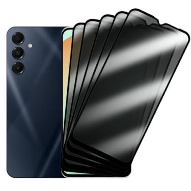 Imagem de Kit 5 Películas De Vidro 3D Privacidade Anti Spy Para Samsung Galaxy S24 FE