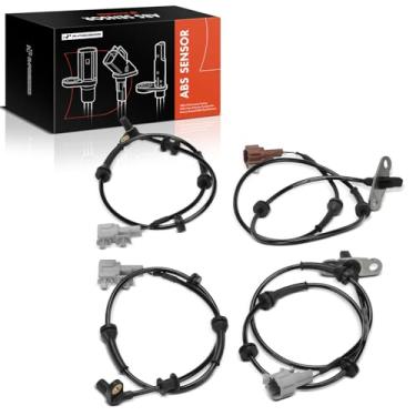 Imagem de A-Premium Sensor de velocidade da roda ABS dianteiro e traseiro 4 peças compatível com modelos Nissan - Frontier 2005-2019