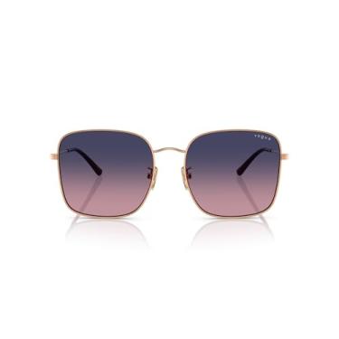 Imagem de Óculos de Sol Vogue Eyewear 0VO4327SD 5152I6 Tam 57 / Rose Gold - Lentes Rosa