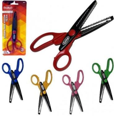 Imagem de Tesoura Picotar Zigzag Inox Systematic Colors 16,5Cm Cartela - Daiwa/g