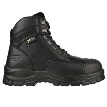 Imagem de Skechers Men's Work Ruddle - Midap ST Metatarsal Guard Steel Toe Boot, Black, 13