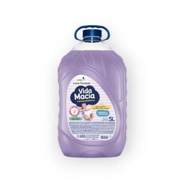 Imagem de Vida Macia Lava Roupas Liquido 5L - Casa Km