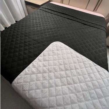 Imagem de Cobre Leito Dupla Face Casal Queen Masculino ou Feminino 2,50m x 2,40m