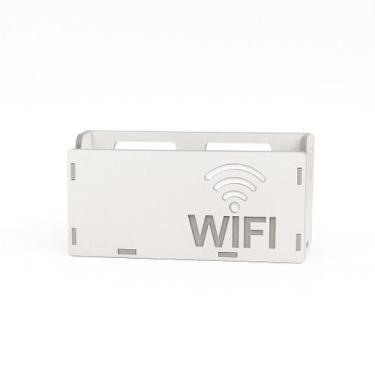 Imagem de Suporte Para Roteador Wi-Fi Mora Home - Genérico, Branco