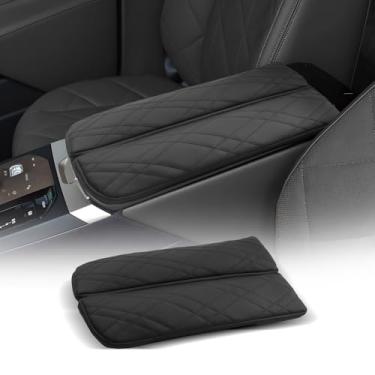 Imagem de CDEFG Capa para console central BMW iX 2022-2025 para caixa de apoio de braço para 2023 2024 2025 iX (xDrive50, M60) Acessórios Protetor de descanso de braço para console