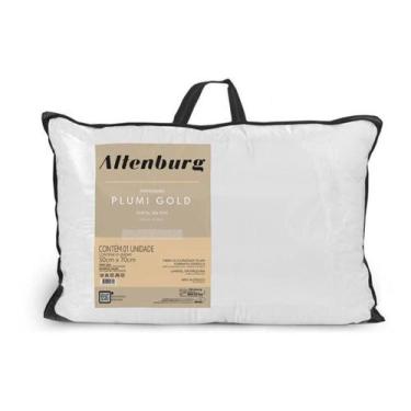 Imagem de Kit 2 Travesseiro Plumi Gold Percal 180 Fios - Altenburg