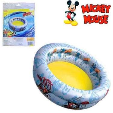 Imagem de Piscina Inflável para até 37 Litros - Mickey Mouse Disney - ETITOYS