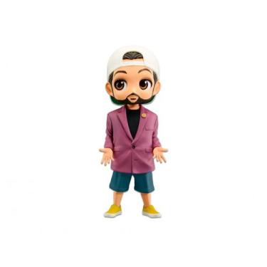Imagem de Boneco banpresto qposket - kevin smith signed 18244, Vinho, Azul
