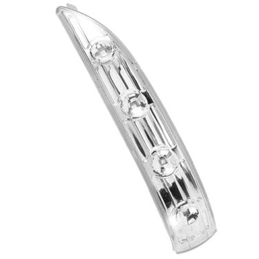 Imagem de Riloer Luzes de seta de LED retrovisoras laterais do lado esquerdo do motorista, compatível com Hyundai Tucson IX35 2009-2015, marcador lateral do espelho externo, lente transparente âmbar