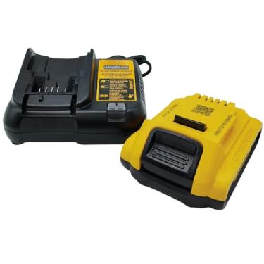 Imagem de Kit Carregador DCB107-BR Bivolt e Bateria DCB203-B3 Compatível com Ferramenta DeWalt N462057 N587486