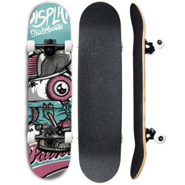 Imagem de Skate Semi Profissional Montado Completo Modelos - Ass Mix, VERDEC-ROS