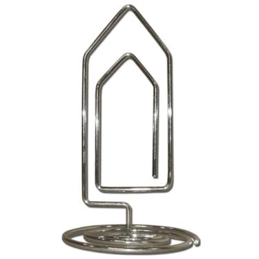 Imagem de ACC - CLIPE PORTA-RECADO Aço Niquel Altura 135mm Blister com 1 unidade