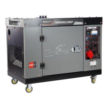 Imagem de Gerador Cabinado a Diesel Toyama TDG8500SLE3DXP 220V 7.5 kVA com AVR