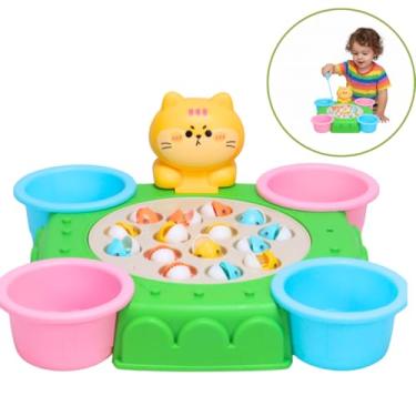 Imagem de Jogo Pescaria Infantil 15 Peixes com Som - Castela