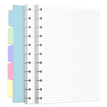 Imagem de Papel de recarga para insertos Discbound Planner 8,5x11 - 240 páginas 