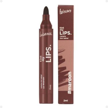 Imagem de Caneta Tint Labíal Luisance My Lips: Maroon L17011