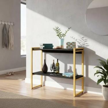 Imagem de Aparador Porta Ísis Hall Entrada Sala Recepção Cantinho Café - Duarte 