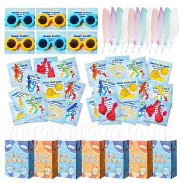 Imagem de Conjunto de lembrancinhas Vanblue, 144 unidades, tema Blue Dog para fe