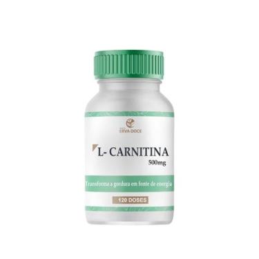 Imagem de L-Carnitina 500Mg 120 Doses - Botica Erva Doce