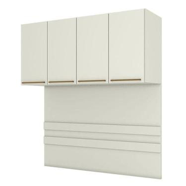 Imagem de Armário Ponte Casal 4 Portas New Predileto Areia - Henn
