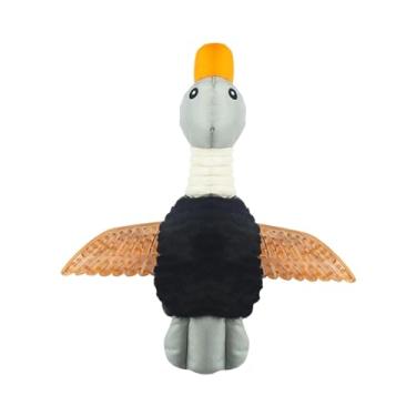 Imagem de Generic Brinquedo interativo para cães Geese Squeaky, treinamento com enriquecimento sonoro, suprimentos fofos para animais de estimação para cães, Preto