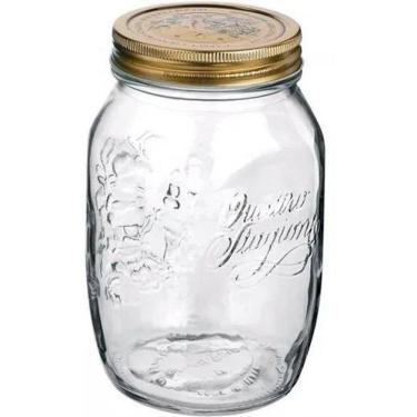 Imagem de 2X Pote De Vidro Quattro Stagioni 500Ml Para Condimentos Bor