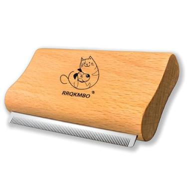 Imagem de Escova de cachorro para queda | Ferramenta de remoção de pelos de animais de estimação, suprimentos para cuidados com gatos, escova de descamação para cães | Pentes para limpar e cuidar de cabelos