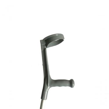 Imagem de Muleta Canadense Articulada/n Articulada Regulavel - Alo Cinza - Nao Articulada