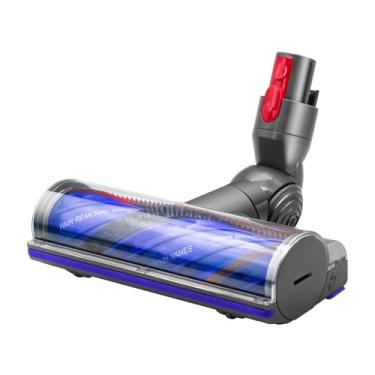 Imagem de CHENGSEE Acessório antiembaraço atualizado compatível com aspiradores sem fio Dyson V7 V8 V10 V11 V15 SV10 SV11 SV12 SV14, cabeça de liberação rápida adequada para tapetes, tapetes, piso de madeira