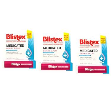Imagem de Blistex Medicated Berry Lip Balm, 3 pack