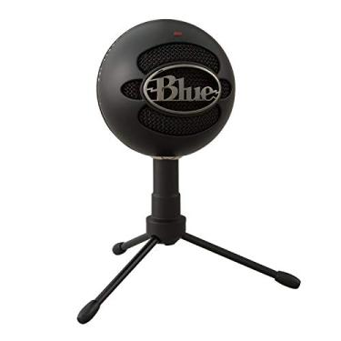 Imagem de Microfone Condensador USB Logitech For Creators Blue Snowball iCE com Captação Cardióide, Suporte Ajustável, Conexão Plug and Play para Gravação e Streaming em PC e Mac - Preto