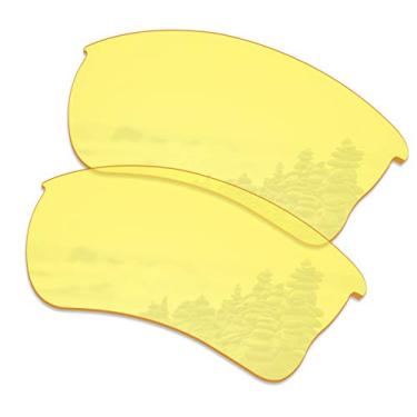 Imagem de SmartVLT Lentes de substituição masculinas para Oakley Quarter Jacket OO9200 óculos de sol - Mais opções, Hd Yellow, One Size