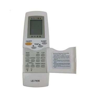 Imagem de Controle Compatível Ar Condicionado Midea Bryant LE-7435