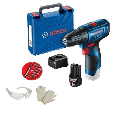 Imagem de Parafusadeira Furadeira Gsr120-Li 12V Bosch 1 Bat + Acess
