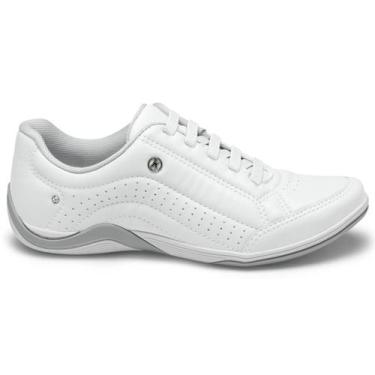 Imagem de Tênis Casual Feminino Kolosh Macio Conforto Palmilha Gel, Branco, 36