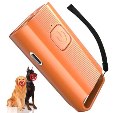 Imagem de Mini dispositivo ultrassônico de dissuasão de latidos de cães - Dispositivo de parar de latir para o próprio cão ou para o vizinho, ferramenta recarregável para treinamento de animais de estimação