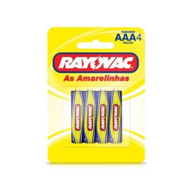 Imagem de Pilha Comum Aaa com 4 - Rayovac
