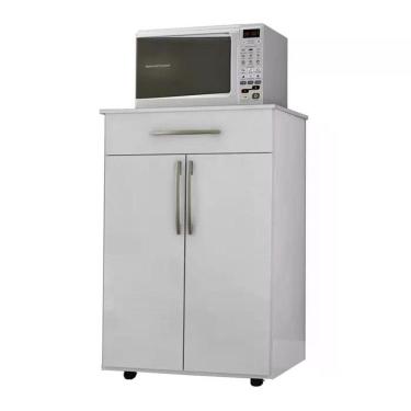 Imagem de Balcao Cozinha Multiuso 2 Portasna Branco Flex Branco Flex