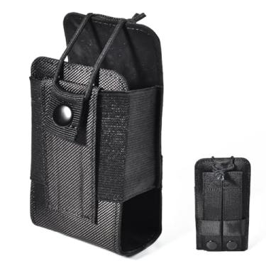 Imagem de Coldre universal para rádio BaoFeng UV-5R BF-F8HP Quansheng Kenwood Yaesu Motorola, bolsa tática de nylon MOLLE para Walkie Talkie HT