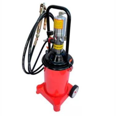 Imagem de Engraxadeira Pneumática Propulsora Graxa Balde 12kg Lumagi